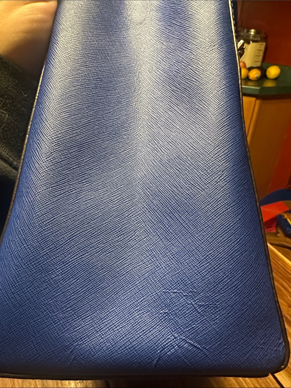 Michael Kors Jet Set Travel Large Tote Bag in Royal Blue - Picture 13 of 14